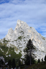 Fototapeta na wymiar Hexenstein in den Dolomiten