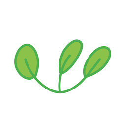 Leave stiker illustration