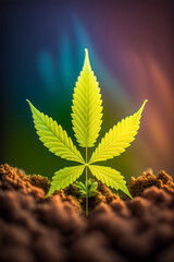  The marijuana leaf
