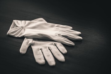 rękawiczki komunijne dla dziewczynki