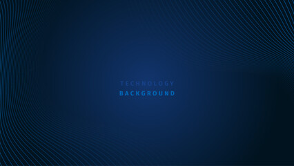 Abstract technology background with lines