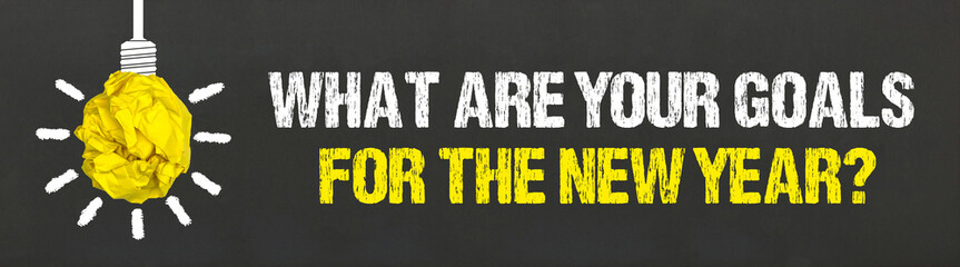 what are your goals for the new year?	