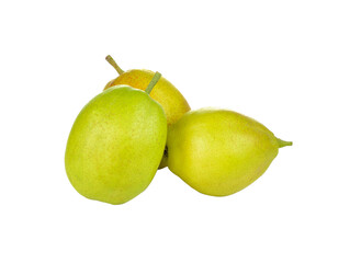 Pear fruit on  transparent png