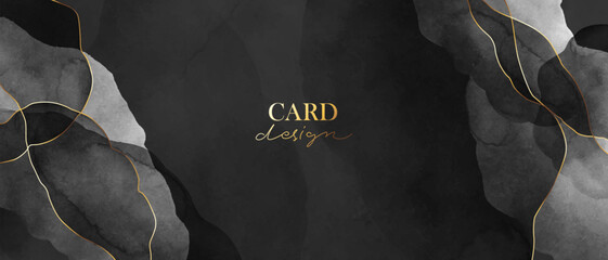 Elegant marble, stone texture. Watercolor, ink vector background collection with white,  grey,  black for cover, invitation template, wedding card, menu design. Monochrome chic backdrop.