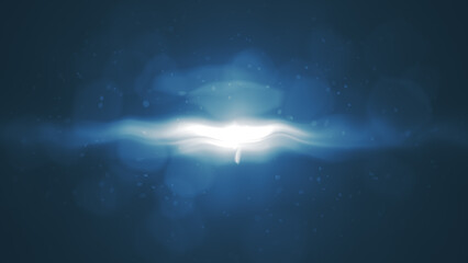 Abstract of lens flare light effect. Sun flash with rays and spotlight.