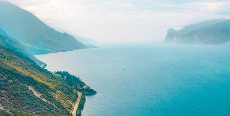 Lake Garda in springtime