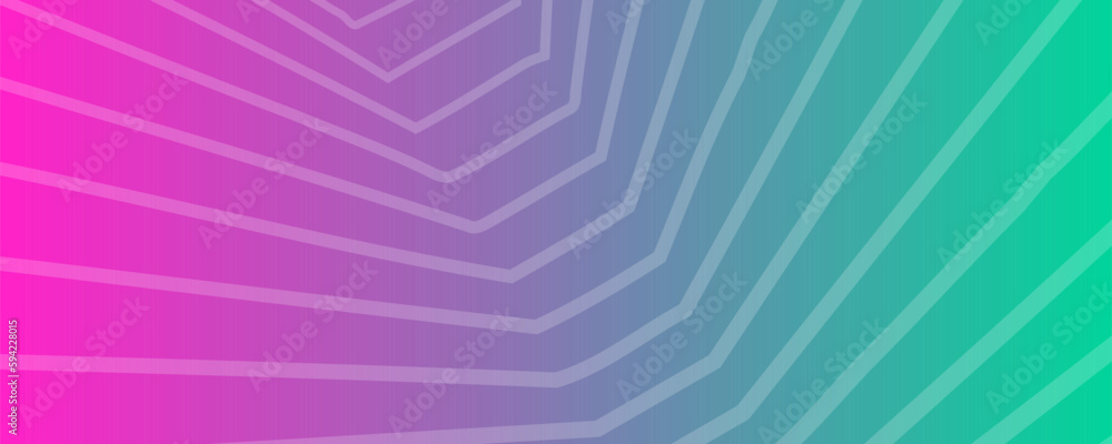 Poster modern colorful gradient background with lines