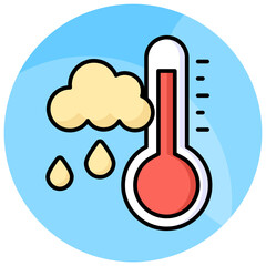 Beautiful designed vector of weather icon in modern style, easy to use icon