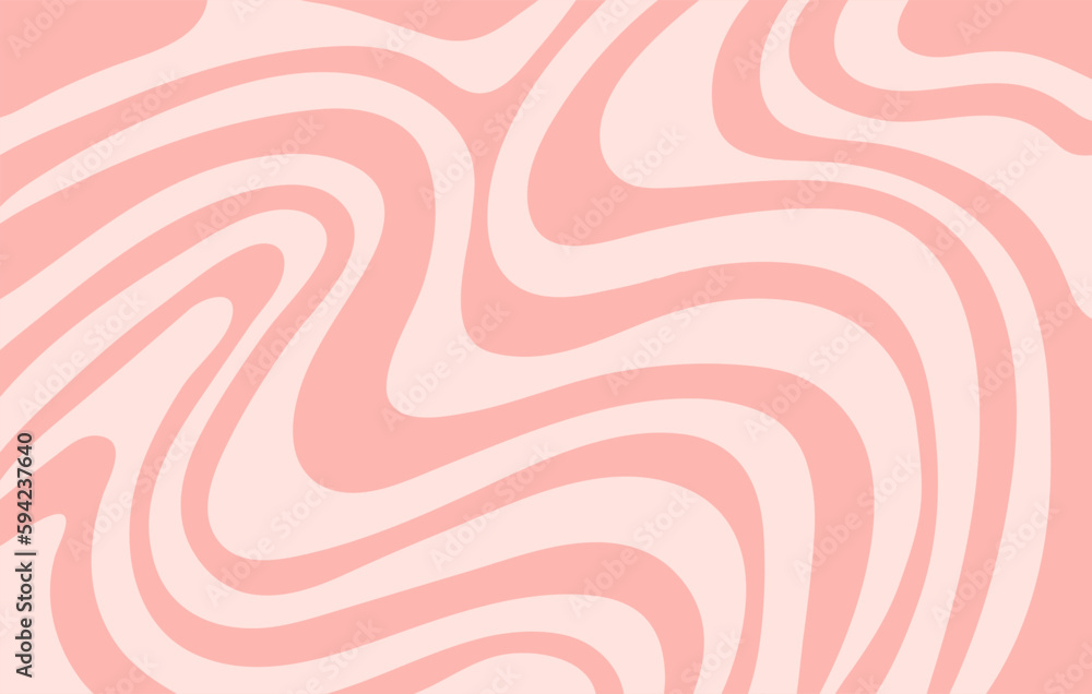 Poster abstract horizontal background with colorful waves. trendy vector illustration in style retro 60s, 7