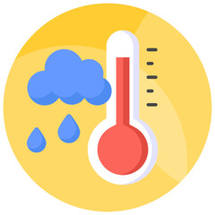 Beautiful designed vector of weather icon in modern style, easy to use icon