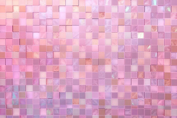 hologram pink square mosaic sparkle background
