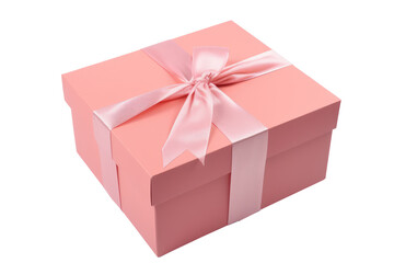Fototapeta premium Colorful gift box isolated on transparent background