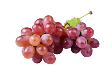Fototapeta premium Grape isolated on transparent background. Generative Ai