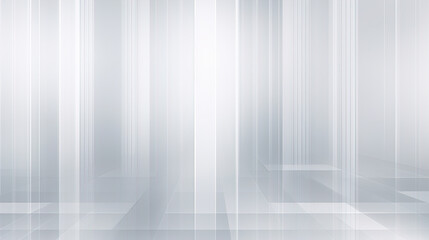 light rays shines straight down on a light gray background with squares