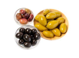 olives in a bowl o