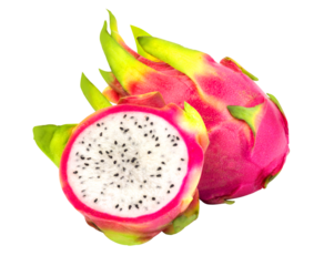 Dragon fruit or pitahaya isolated