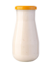 Bottle with tasty tartar sauce