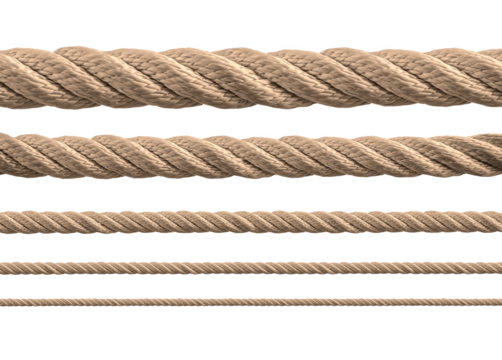 Rope isolated