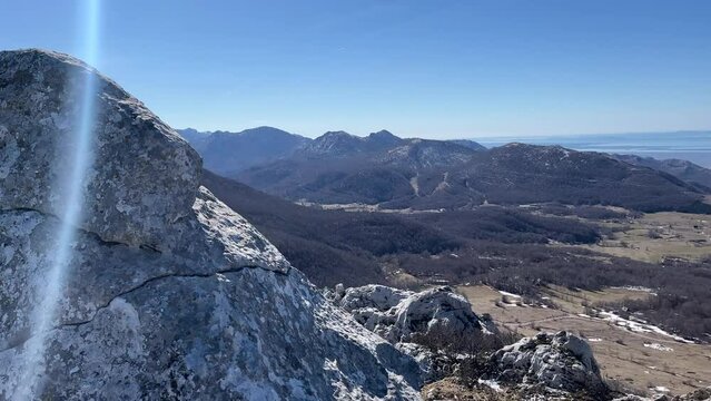 Hiking trails around Baske ostarije, Croatia