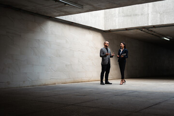 Asian business people team analyzing statistics financial. Team of businesspeople man and woman Meeting Conference Discussion Corporate Concept in office.