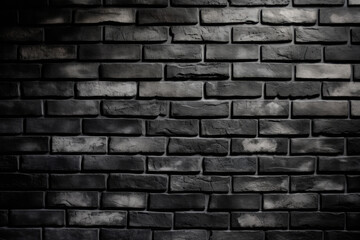 Fototapeta premium dark brick wall texture