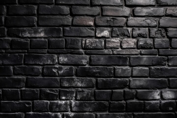 Obraz premium dark brick wall texture