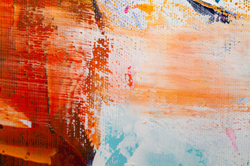 abstract oil paint texture on canvas, background
