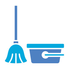 Obraz premium Floor Mop Icon