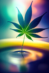 Symbolic image for marijuana and CBD