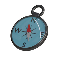 Obraz premium 3d rendered compass perfect for design project