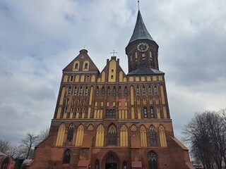 Obraz premium Kaliningrad is a city in Russia, the administrative center of the Kaliningrad Region, which is the westernmost regional center of the Russian Federation.