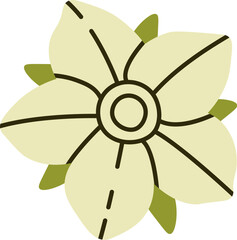 Obraz premium Flower Head Icon