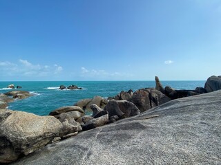 rocks and sea, Koh Samui, Nakhon Si Thammarat, Thailand