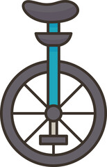 unicycle  icon © AmethystStudio