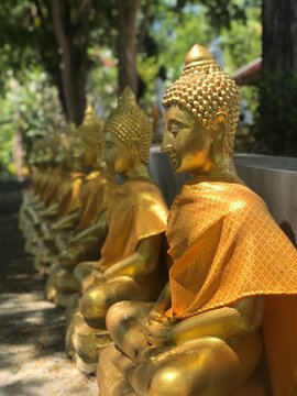 golden buddha statue, ‎Koh Samui, Nakhon Si Thammarat, Thailand
