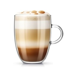 Latte coffee. Macchiato. Café Au Lait.