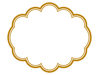 decorative frames banner label collection png transparent background transform Your designs with gold frame