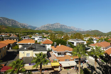 Fototapeta premium The panorama of Camyuva, Antalya provence, Turkey 
