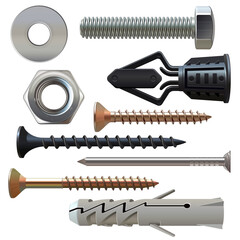 Vector Fasteners Set 1