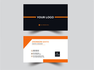 
Modern Business Card template.

Double-sided creative business card template.Portrait and landscape orientation. Horizontal and vertical layout.
 Personal visiting card with company logo. Vector .