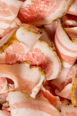 Ukrainian lard with spices