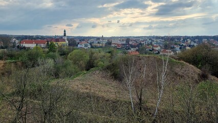 Panorama of Trzebnica