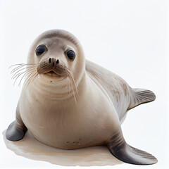 aquatic marine mammal known for its streamlined body - obrazy, fototapety, plakaty