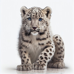 large feline with distinctive spots and powerful build