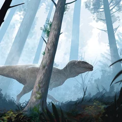 Garden poster Dinosaurs Carcharodontosaurus