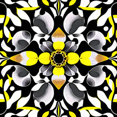 symmetrical surreal digital illustration using Generative AI1