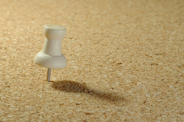 画鋲とコルクボード