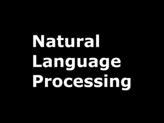 Obraz premium Natural language processing