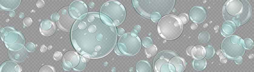 Set of glass plates.Glass geometric shapes. Glass on transparent background vector illustration