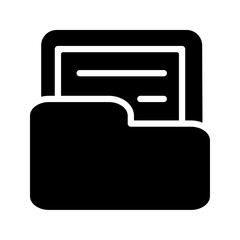 Obraz premium Folder icon PNG